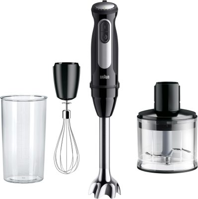 Braun MultiQuick 5 Pro MQ55236M Stabmixer – Elektrischer Stabmixer mit 25 Geschwindigkeitsstufen.